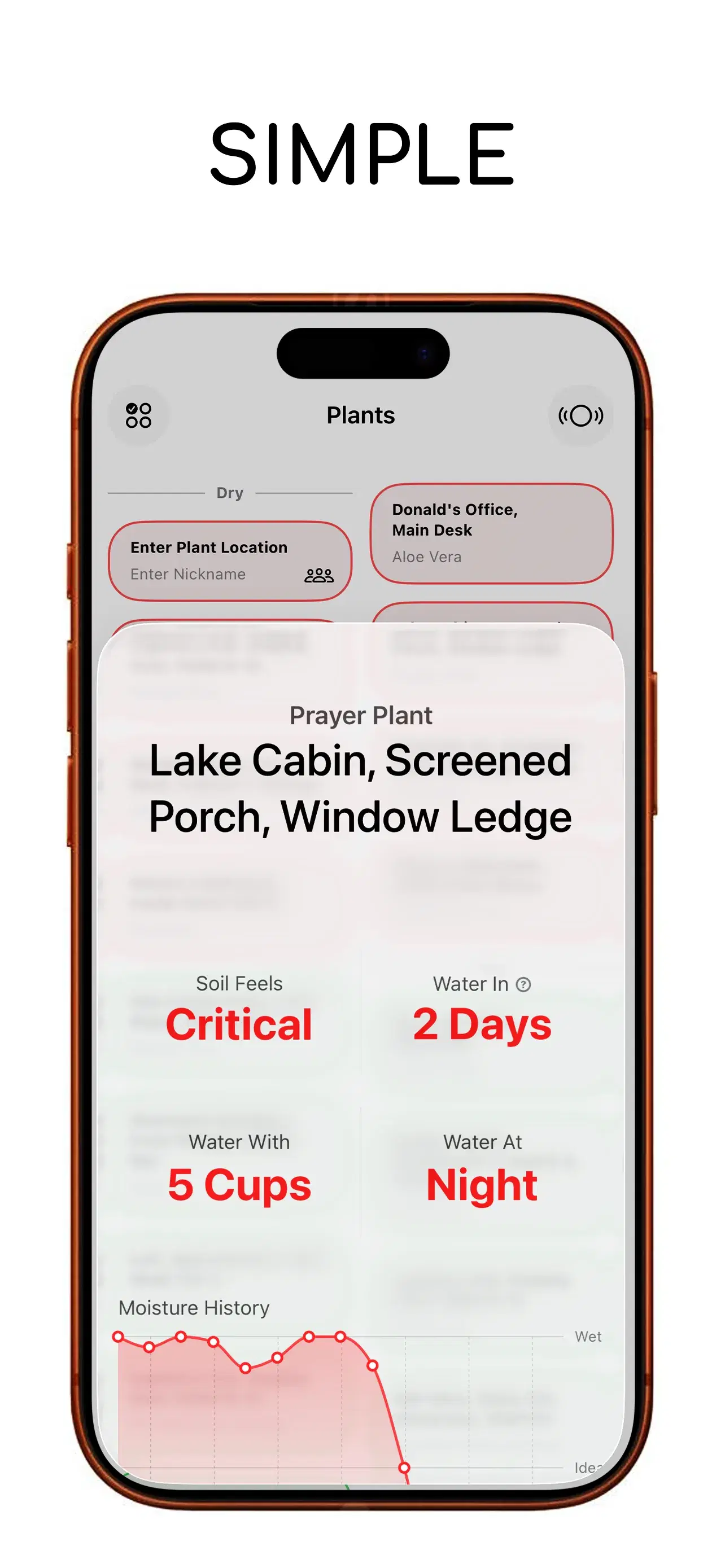 App screenshot - The Smartest AI analyzes parameters not possible by top Botanists.